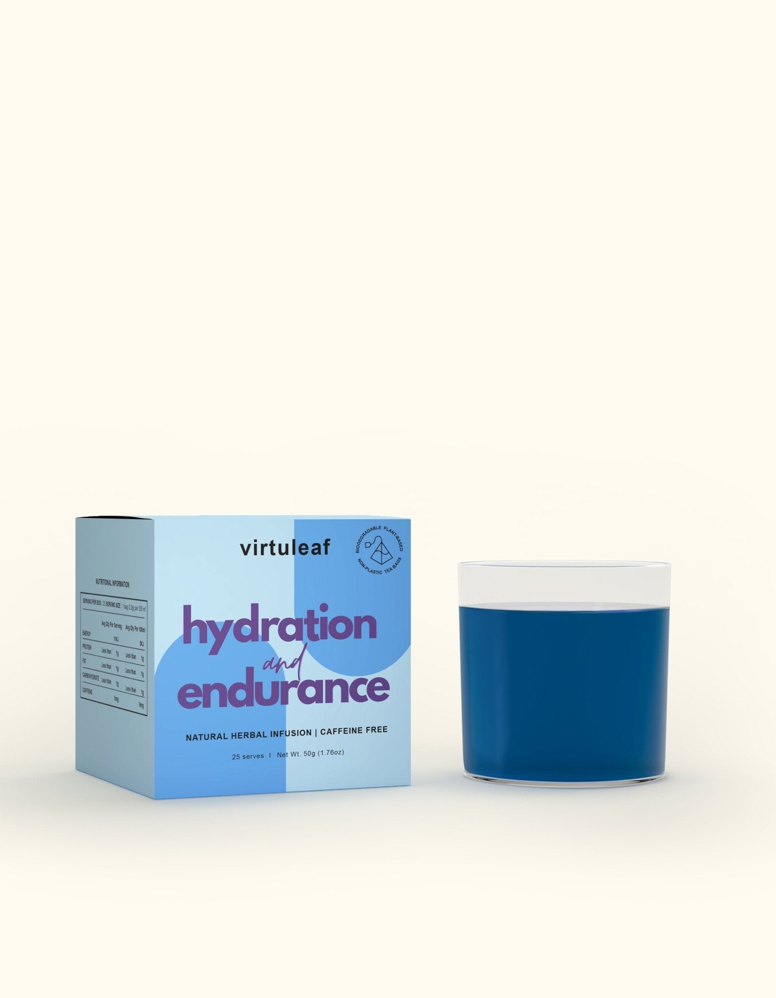 Hydration and Endurance Natural Herbal Infusion - virtuleaf - 